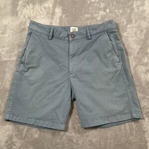Flint Tinder Shorts 32 Grey Blue Basic Classic Casual Everyday Outdoor Huckberry